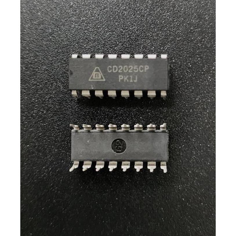 BEJ27 IC CD2025CP CD 2025 CP 2.3WX2 AUDIO POWER AMPLIFIER DIP 16 PIN