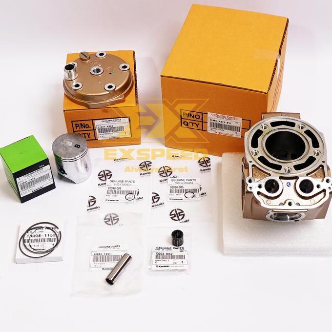 BLOK PDK BW GOLD + PISTON SET 13001-1399 + HEAD + KUPINGAN