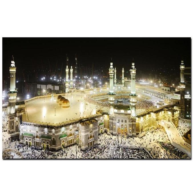 DIY Diamond Painting Full Kabah Mekah Tempat Ibadah 80x50cm D818
