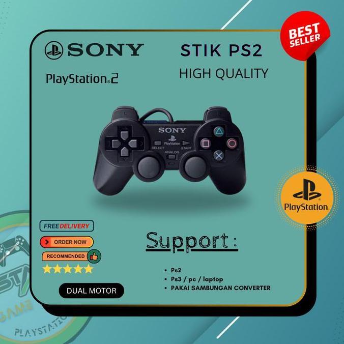 Stik Ps2 Playstation 2 Standar Merk Sony
