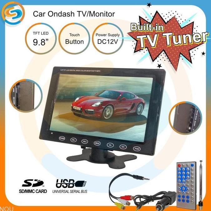 Tv Plafon Tv Roof 16.3 Inch - Car Tv 16.3 Inch