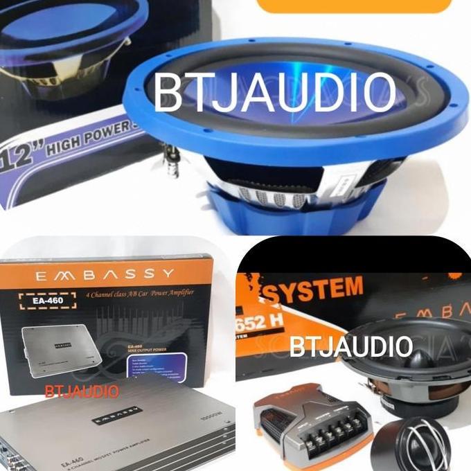 PAKET AUDIO MOBIL SQL MERK EMBASSY