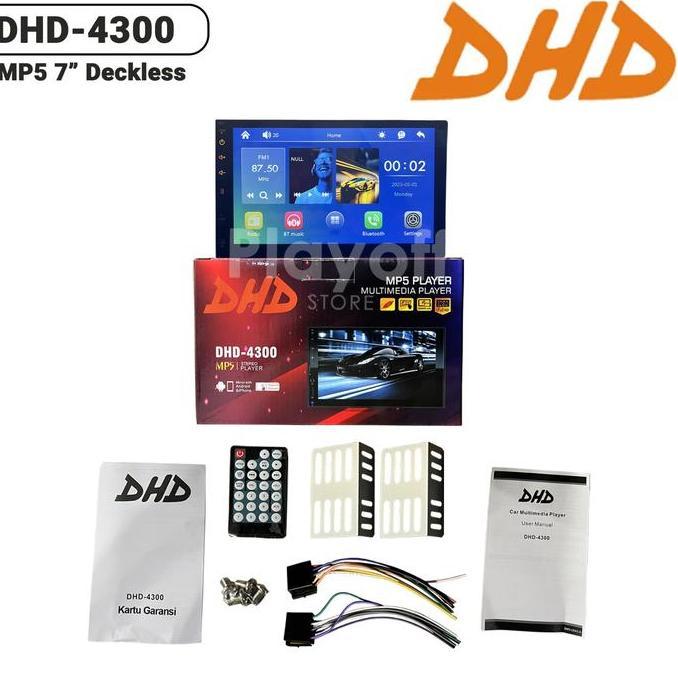 DHD-4300 TV Mobil Bluetooth Head Unit Double din Universal Mirror Link