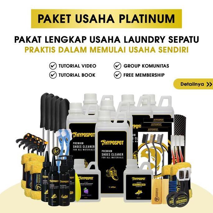 Paket Usaha Platinum Hypospot - Paket Usaha Cuci Sepatu - Paket Usaha Luandry Sepatu Shoe Cleaner Pe