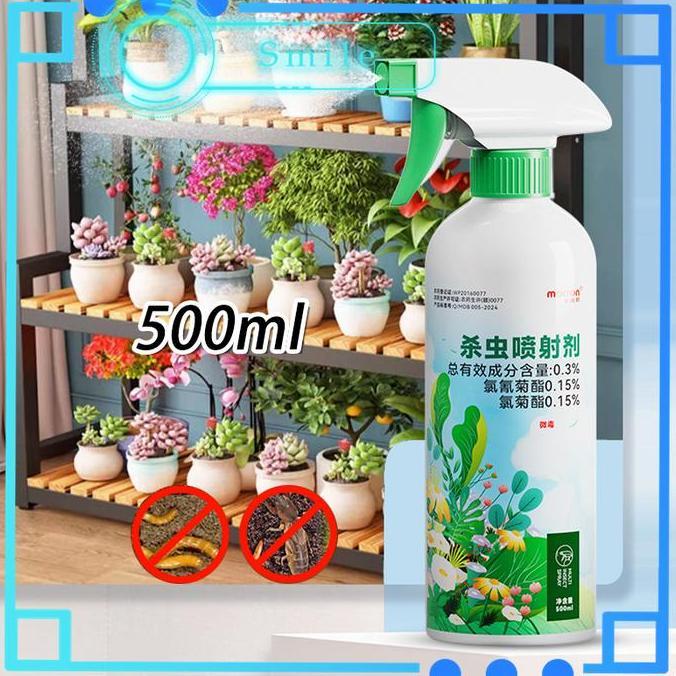 RANMEU Pestisida Nabati Anti Hama Tanaman 500ml - Obat Pembasmi Kutu Putih Tanaman Efektif - Spray H