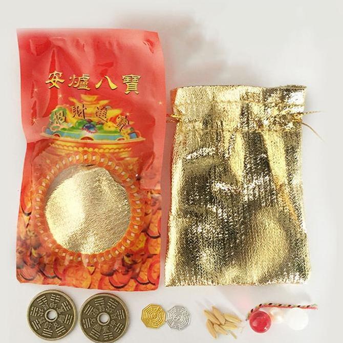 RANMEU 1 Set Pek Po / Pak Po / Fengshui / Feng Shui Hiolo / Hiolo Isian - Cocok Untuk Menarik Kekaya