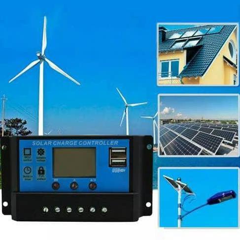 Panel Surya Kontroler Controller Solar Panel Pwm 30A