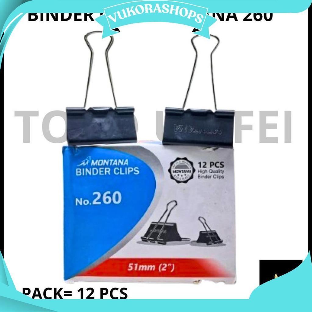 (1 PACK) Binder Clip Vanco/BINDER CLIP MONTANA/ Binder Clip 105/ Binder Clip 111/ Binder Clip 155/ B