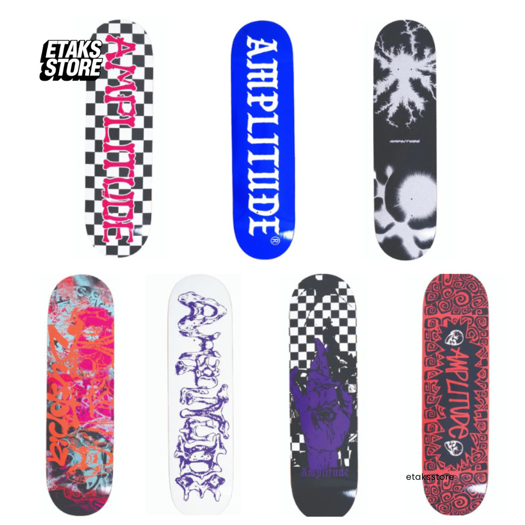 Papan Amplitude Skateboard Deck 2026 | AMP Deck | Skateboard Deck