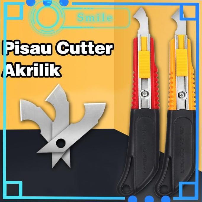 TAKLISHUU Cutter Akrilik/Pisau Cutter Akrilik/Cutter Acrylic/Pemotong Akrilik