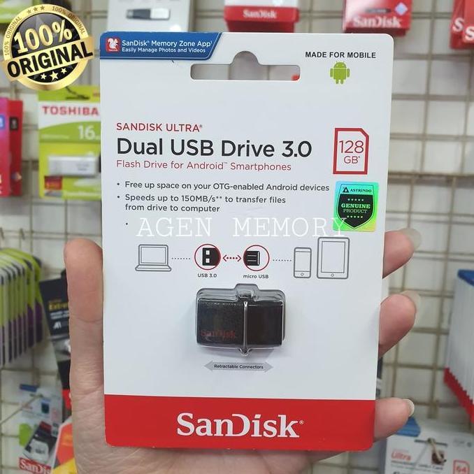 SANDISK FLASHDISK OTG 128GB USB 3.0