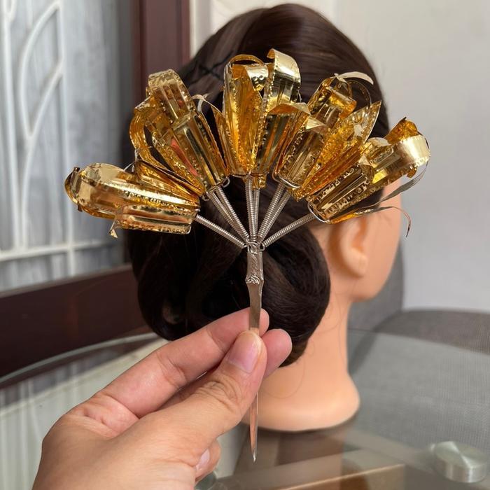 Cucuk Cempaka Daun Premium ST/ Cucuk sanggul - Bunga 5