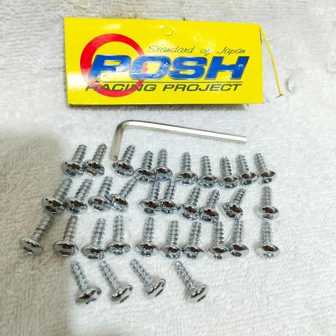 BAUT BODY CHROME KUNCI L NMAX MX MIO AEROX XEON BAUT BODI CROM MX MIO SV27