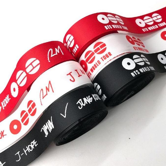 1 YARD (90 CM)- PITA MOTIF BTS / ARIRANG BTS /BTS WORLD TOUR/ARMY/PITA BTS SIGNATURE WORLD TOUR
