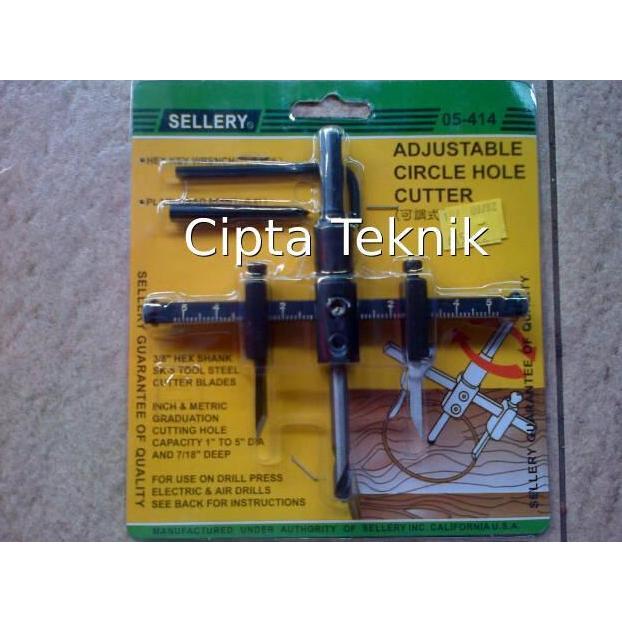 TERMURAH - Hole saw adjustable circle hole cutter
