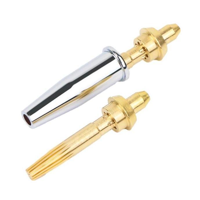 PODAMANS 10 Pcs Mata Blender Strong 8 Cutting Tip Las Potong Nozzle No 1 2 3 Spare Part Obor Gas LPG