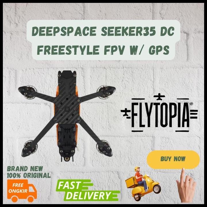 Deepspace Seeker35 Dc 3.5 Inch 6S Digital / Analog Freestyle Fpv Drone Pnp Bnf Rtf W/ Gps Best Selle