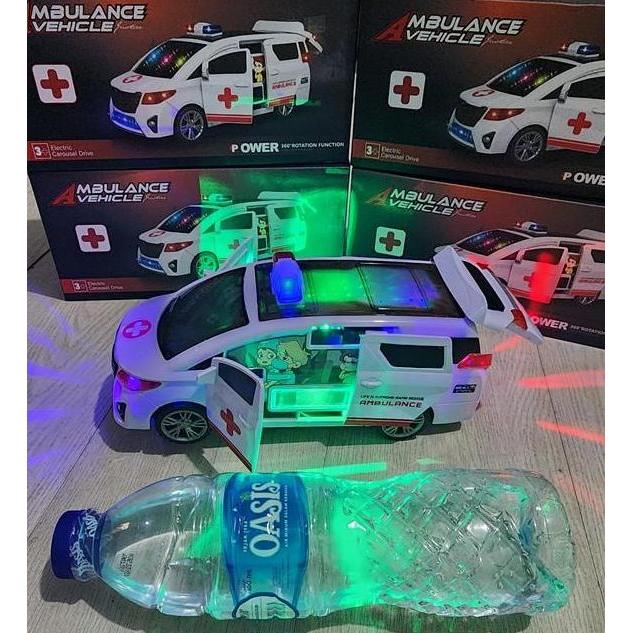Updown- Mainan Mobil Ambulance Hospital Jumbo
