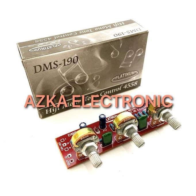 KIT TONE CONTROL MONO IC 4558 DMS 190 RESTOCK