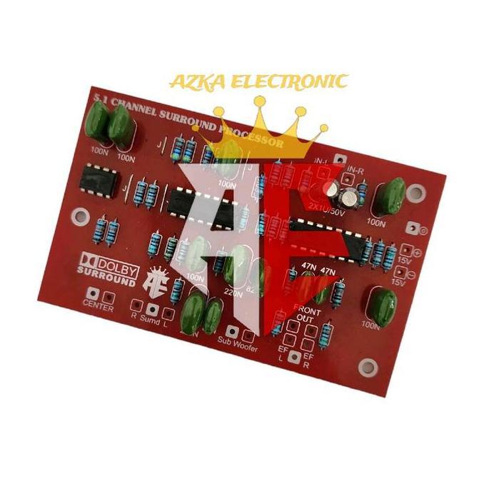KIT SURROUND PROCESSOR 5.1 CHANNEL DISKON