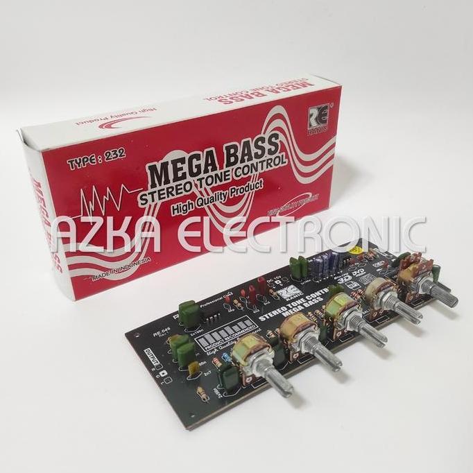 KIT TONE CONTROL STEREO MEGA BASS RESTOCK