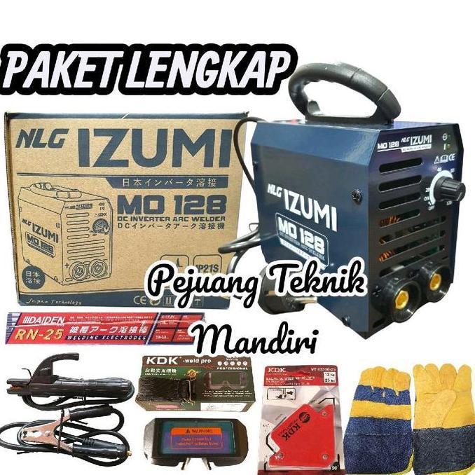 Mesin Las Inverter Nlg Izumi Mo 120 / Mo 128 / Trafo Las Inverter Izumi Nlg Mo 120 - Izumi Mo 128 Te