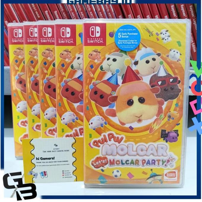 Bestseller- Nintendo Switch Pui Pui Molcar Let's MOLCAR PARTY
