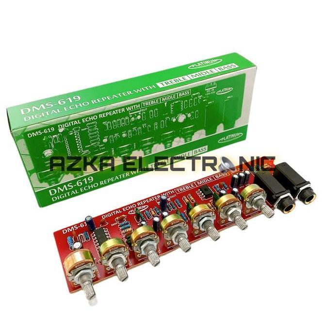 KIT DIGITAL ECHO REPEATER WITH TONE CONTROL DMS 619 TERMURAH