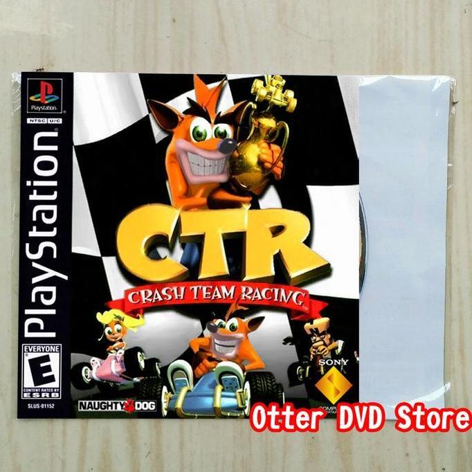 TERBARU READY Kaset CD Game Ps1 Ps 1 CTR Crash Team Racing