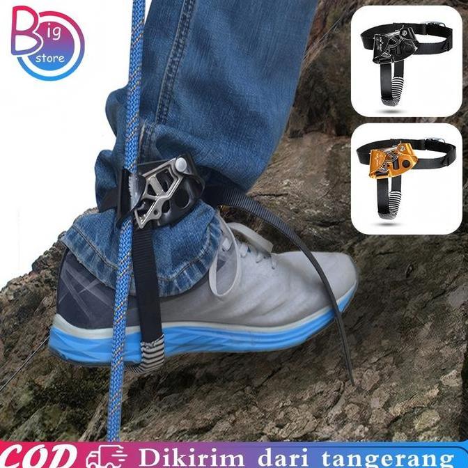 BIMANOUM Pantin Foot Ascender Ascension Adjustable Foot Ascender Climbing Ascender Kaki Caving Climb
