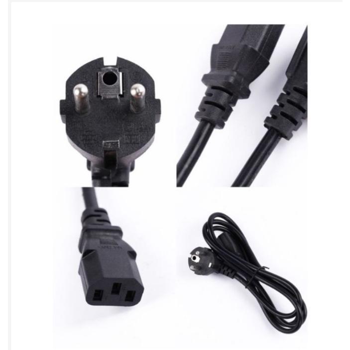 Kabel Power Cpu Listrik/Printer/Laptop/Psu To Monitor/Power Monitor