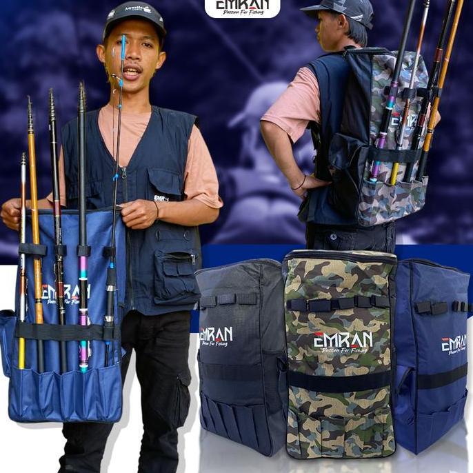 Tas Joran Pancing Punggung Kotak tas joran tegek tas pancing tegek