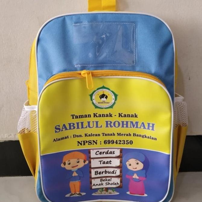 PREMIUM / Tas sekolah custom design