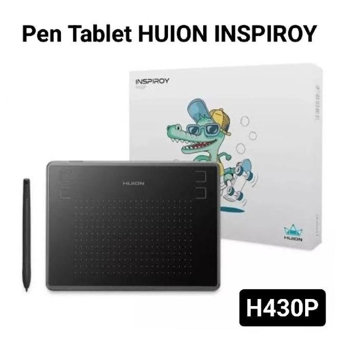 HUION H430P DRAWING PAD HUION H 430 P GRAPHIC GAMBAR H430 P PEN TABLET BEST QUALITY