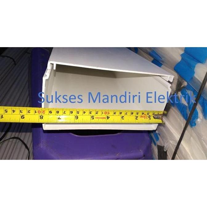 Duct Tutup 100 x200 / Kabel Duct / Solid Duct 200x100 - 3 meter