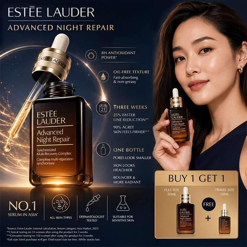 Estee Lauder Advanced Night Repair Serum 15ML/50ML/Estee Lauder Advanced Night Repair Serum Synchron