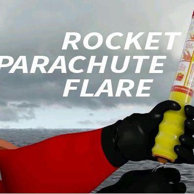 rocket Paracute signal comet PAINSWESSEX