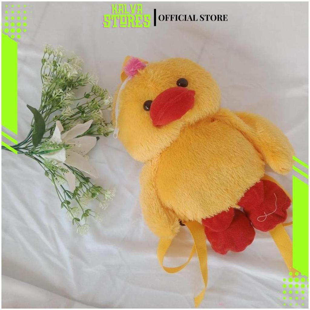 Tas Boneka Ransel Anak Karakter Lucu Karakter Bebek GD Ori