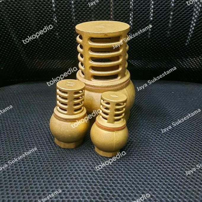 FOOT KLEP GENTONG 1" INCH KUNINGAN PN16 - FOOT VALVE KUNINGAN PN 16 HEMAT