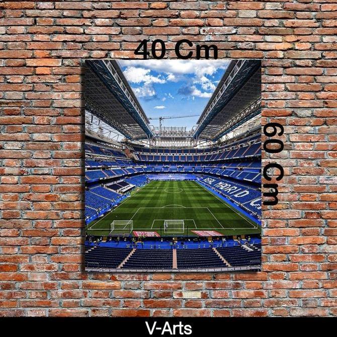 POSTER DINDING STADION REAL MADRID A2 VA99