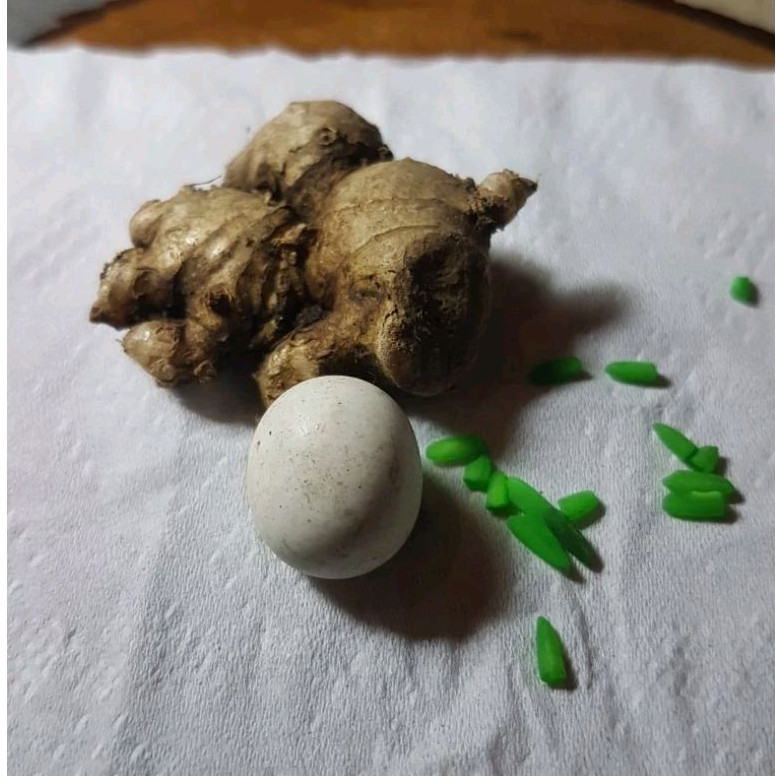 Batu cincin tidar putih natural