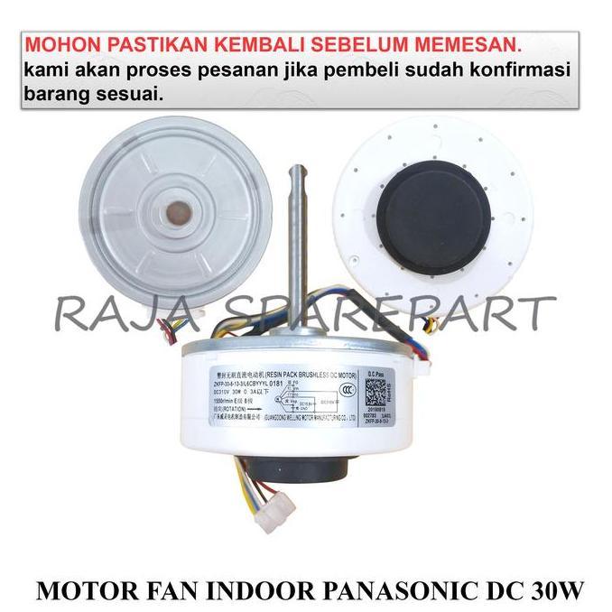 MOTOR FAN INDOOR/MOTOR FAN AC/MOTOR FAN INDOOR PANASONIC DC 30W RSP27