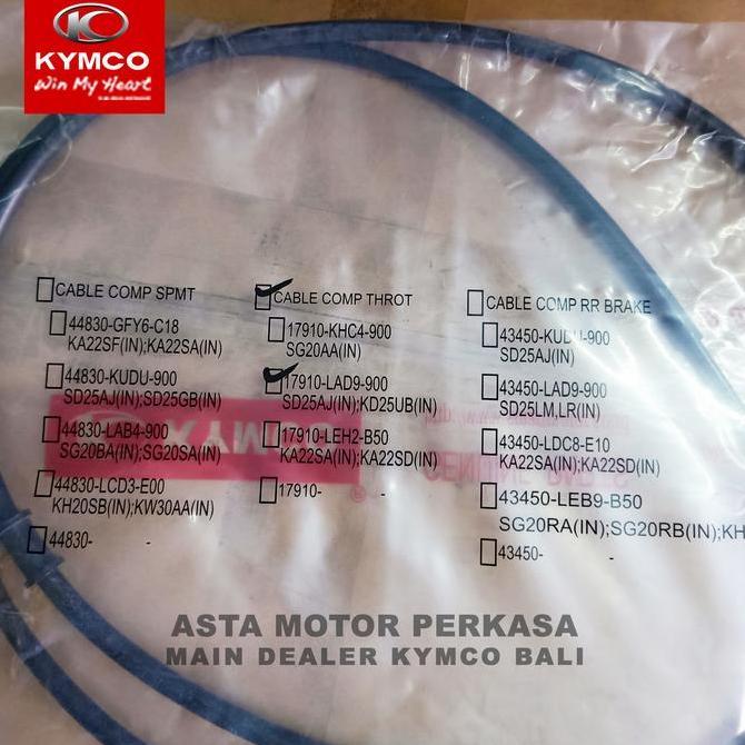 #####] KABEL GAS KYMCO METICA 125, JOCKEY 125