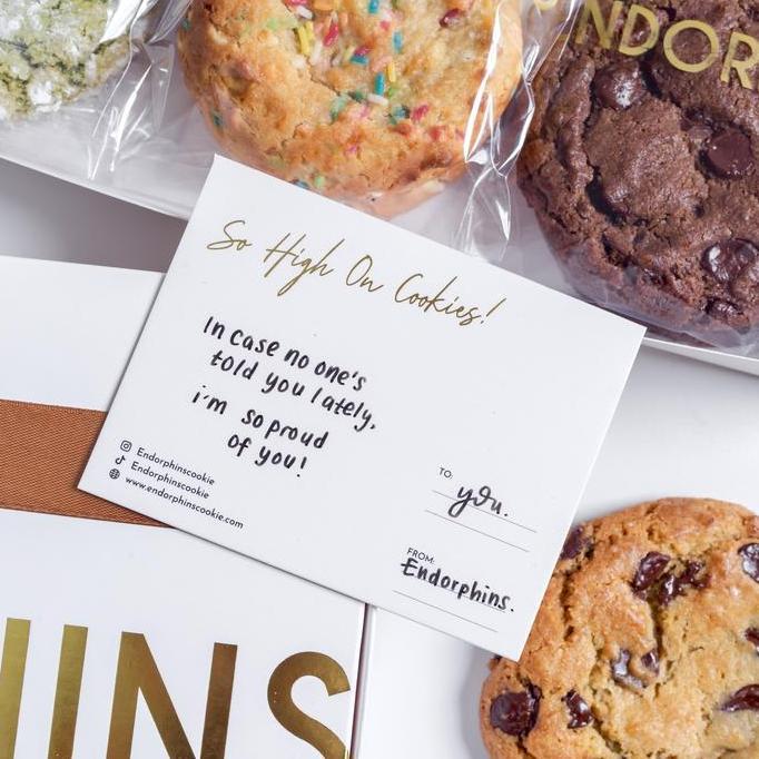 Endorphins' Hampers Package Box of 12 Cookies