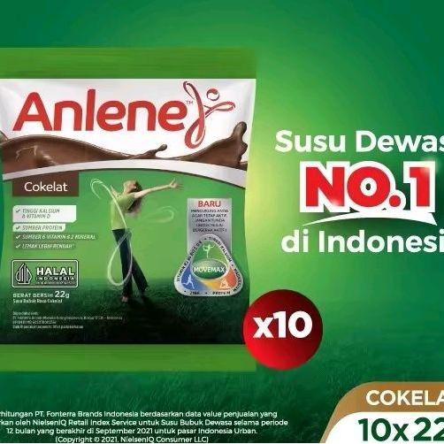 Leite - Susu Anlene Renceng Activit Coklat 10/Vanila/Anlene Renceng Coklat/Anlene Shachet