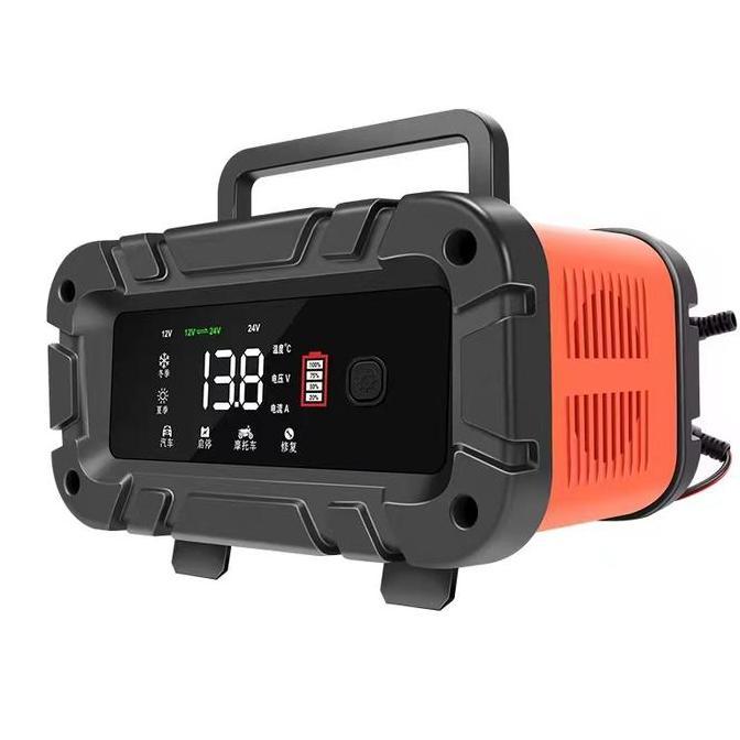 FYP EFAST CAS AKI MOBIL 12V/24V PULSE REPAIR CHARGER ORIGINAL MOTORCYCLE *