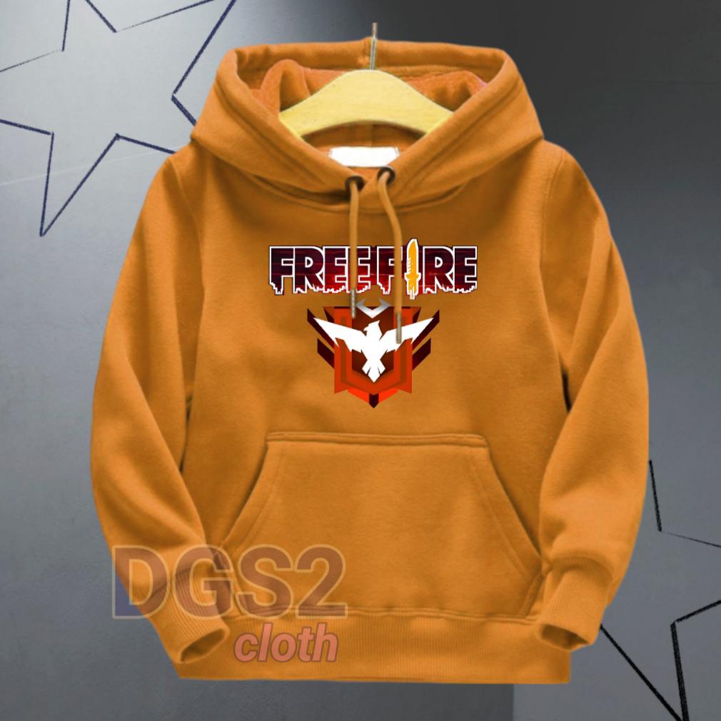 BEST SELLER HOODIE ANAK LAKI LAKI FF FREE FIRE SWEATER ANAK COWOK TERBARU | JAKET HODIE SWITER ANAK 