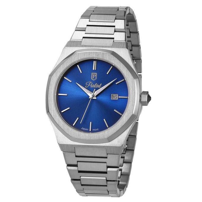[CUCI GUDANG] Parlent Palladium Arctic - Jam Tangan Pria 40mm, Japan Quartz Movement, Waterproof 10A