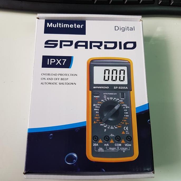 Multitester Digital Spardio 9205/Avometer Digital Spardio 9205 Terbaru 