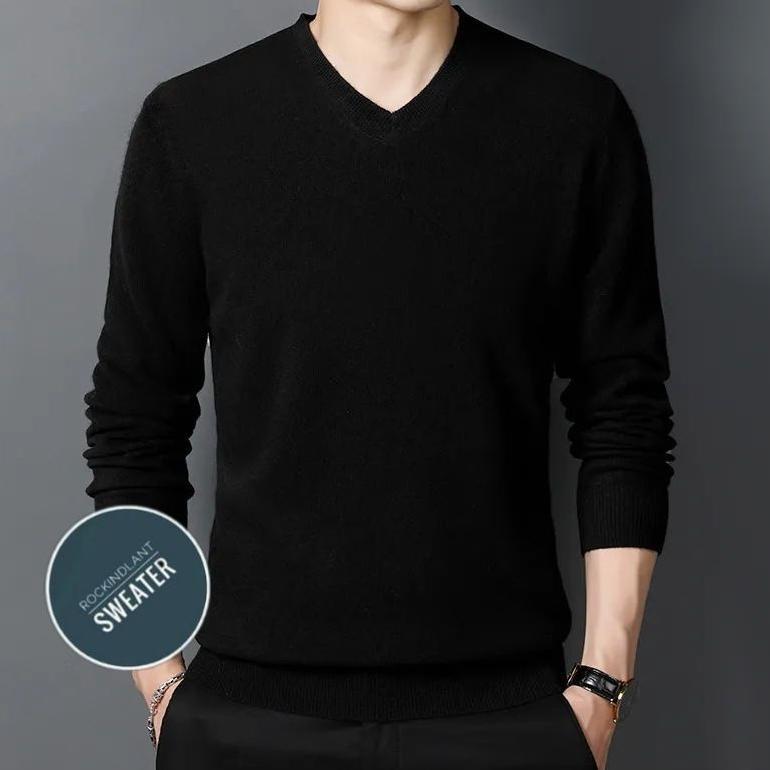 ORIGINAL SWEATER VNECK RAJUT COTTON COMBED/SWEATER PRIA